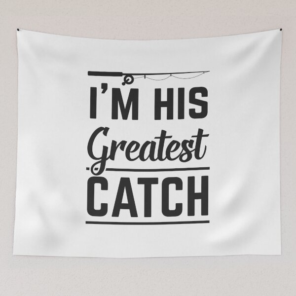 Item preview, Fishing Couple Funny Fisher His Greatest Catch  designed and sold by haselshirt.