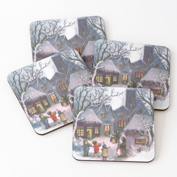 Item preview, Children Playing Instruments in Village New Year designed and sold by fenneltea.