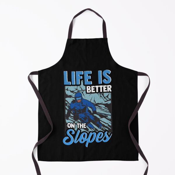 Item preview, Cute Life Is Better On The Slopes Skiing Pun designed and sold by perfectpresents.