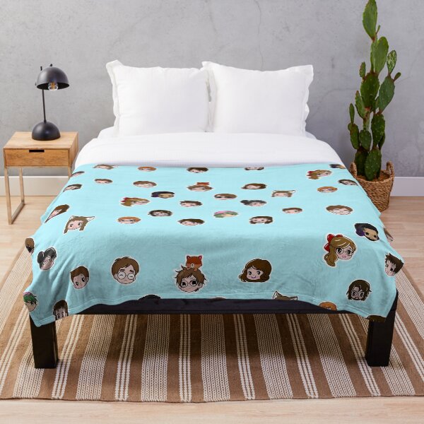 Jabroni Chibis Throw Blanket