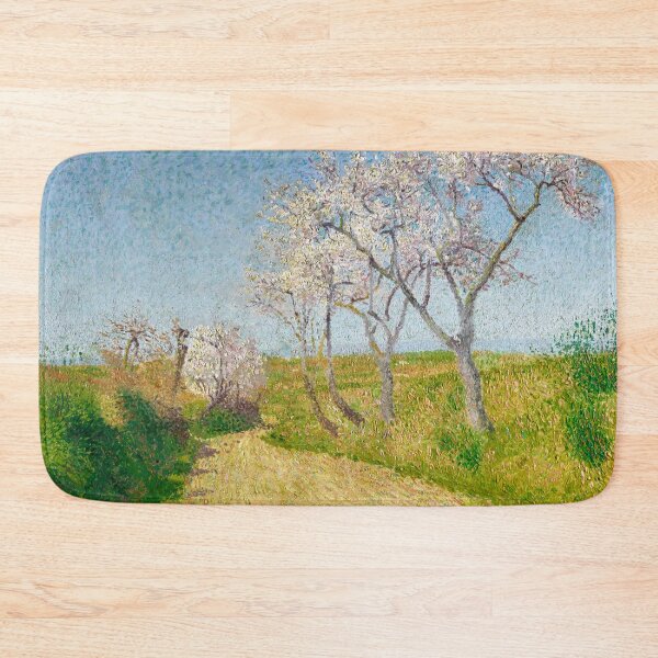 Item preview, Route of Almond Blossims near Cailhau- Achille Route Lauge - 1910 designed and sold by CJET.