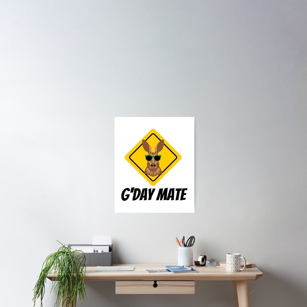 G'Day Mate Poster