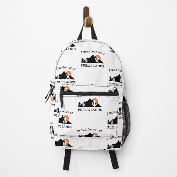 Item preview, Public Land Quote Mountain Trees Support Promote Parks Proud designed and sold by CreatedByHeidi.