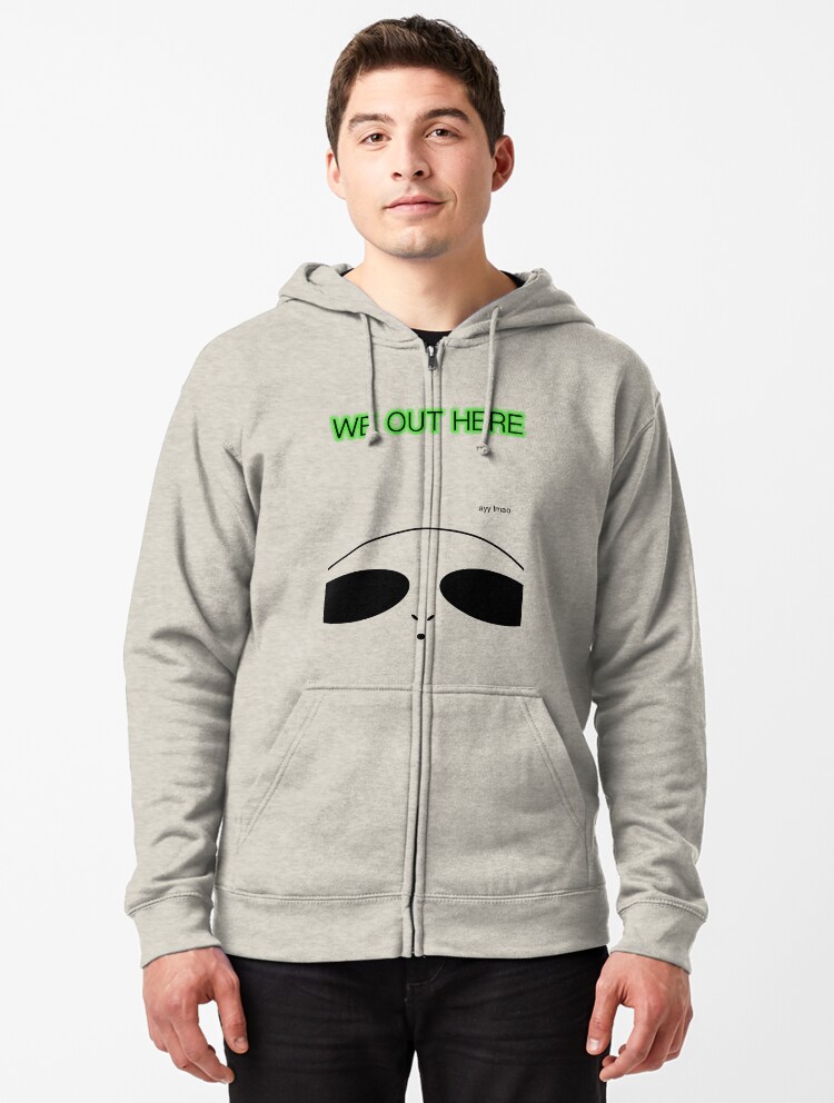 we out here hoodie