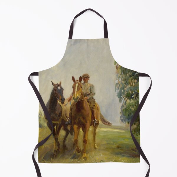 Item preview, Shrimp Leading Two Hunters - Sir Alfred James Munnings - 1912 designed and sold by CJET.