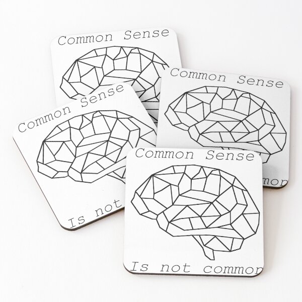 Item preview, Common Sense Is Not Common designed and sold by Zeemow.