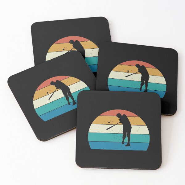 Item preview, Retro Baseball Player Silhouette Gift designed and sold by EstelleStar.