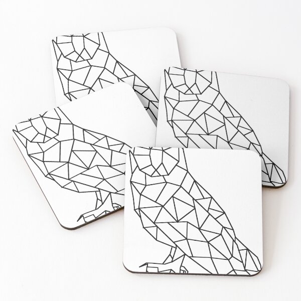 Item preview, Geometric Minimalist Owl Design designed and sold by Zeemow.