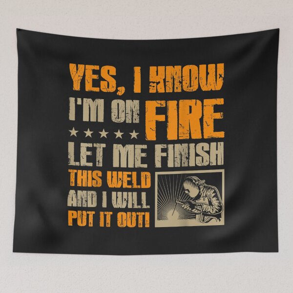Item preview, Let Me Finish This Weld designed and sold by GeniusDesignArt.