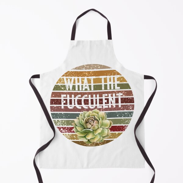 Item preview, What The Fucculent Retro Sun & Succulent designed and sold by FiveDucklings.