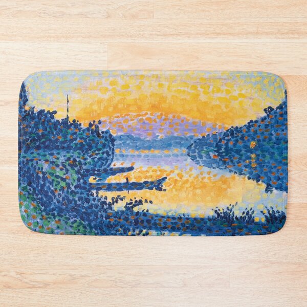 Item preview, Study for the Meuse, In the Evening - Georges Lemmen - 1892 designed and sold by CJET.
