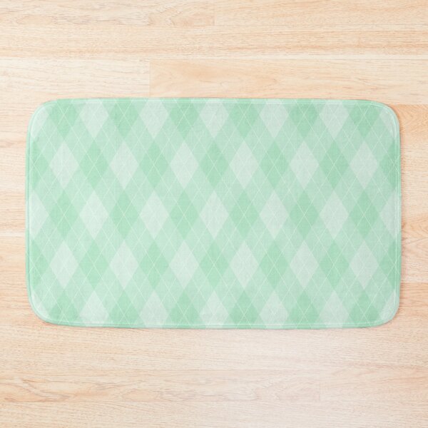 Aperçu de l'œuvre Argyle - Vert Menthe Pastel créée et vendue par Wizzles Emporium.