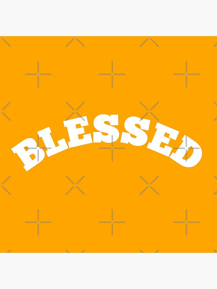 typography-blessed-white-curved-font-poster-by-kcaandwu-redbubble