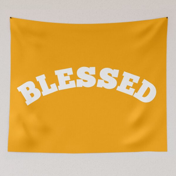 Item preview, Typography - Blessed White Curved Font designed and sold by kcaandwu.