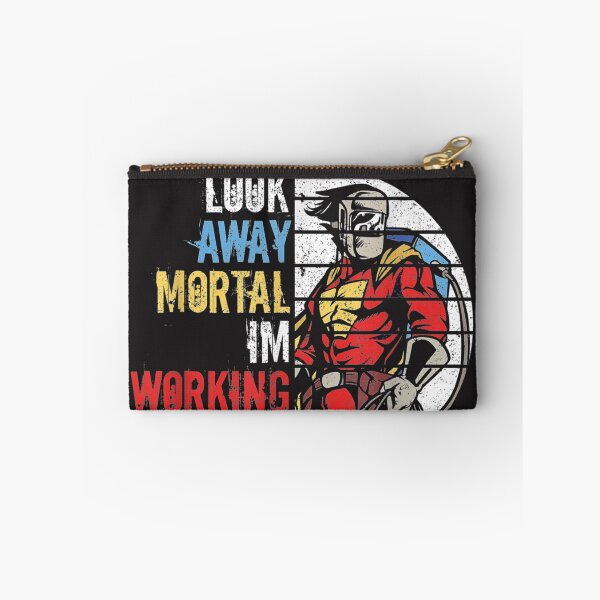 Item preview, Look Away Mortal Welder Superhero Welding No Flux Given Weld designed and sold by GeniusDesignArt.