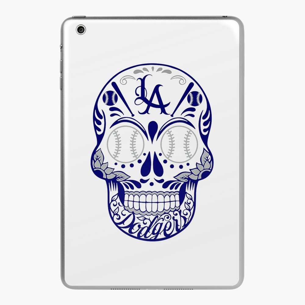 Los angeles dodgers Skull Poster for Sale by ednagarner