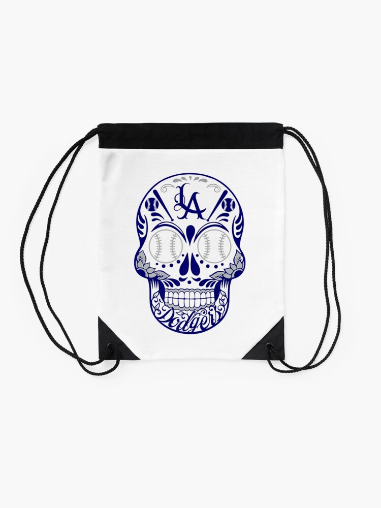 Los angeles dodgers Skull Active T-Shirt for Sale by ednagarner