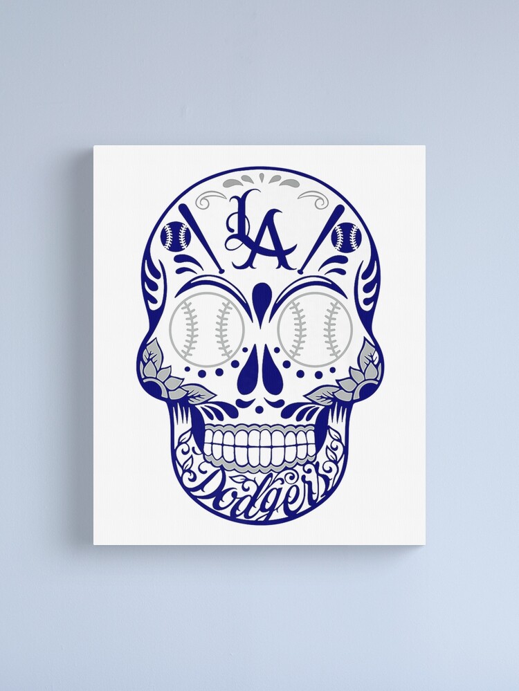 Los angeles dodgers Skull Essential T-Shirt for Sale by ednagarner