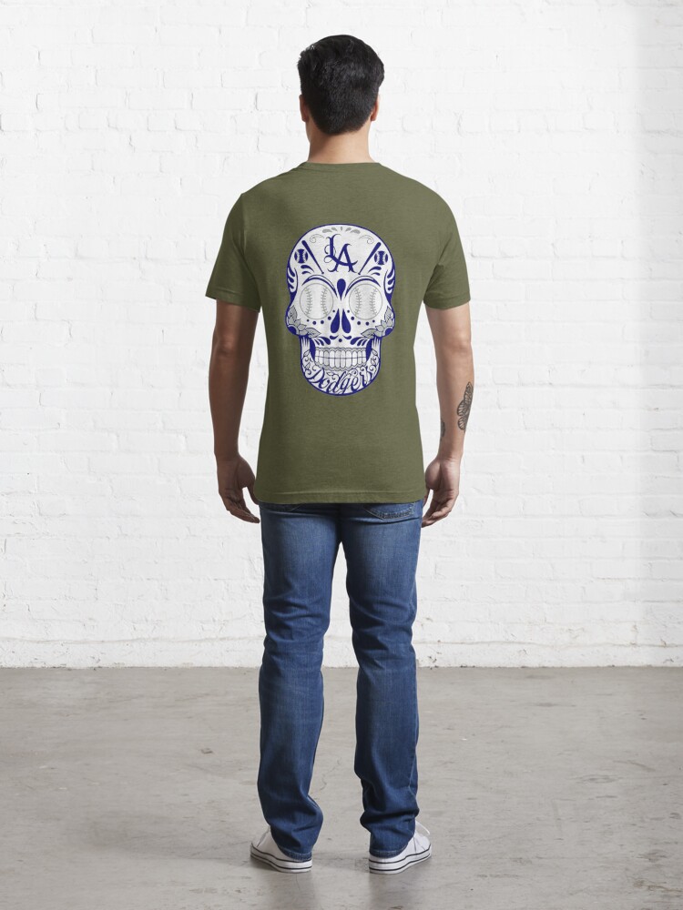 skeleton player Los Angeles Dodgers tarot shirt - Kingteeshop