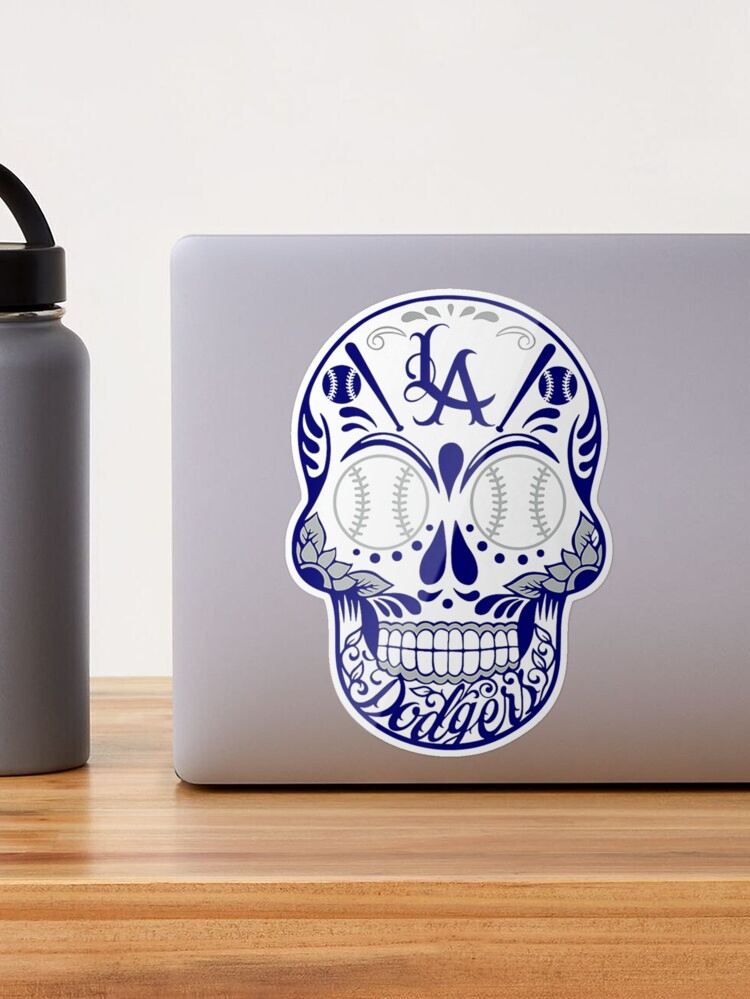 Los Angeles Dodgers: 2022 Skull - Officially Licensed MLB Removable  Adhesive Decal