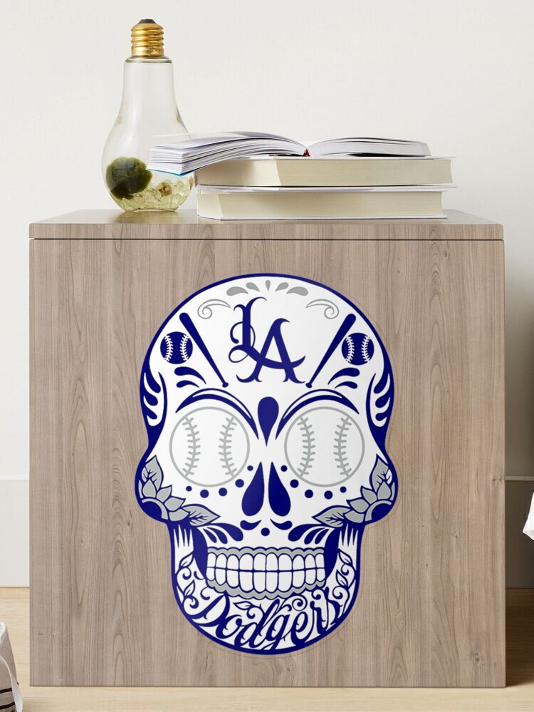 LA Dodgers Championships - Day of The Dead Stickers