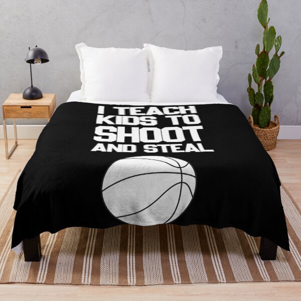 Item preview, I Teach Kids To Shoot And Steal | Basketball Coach Trainer Gift designed and sold by trendo.