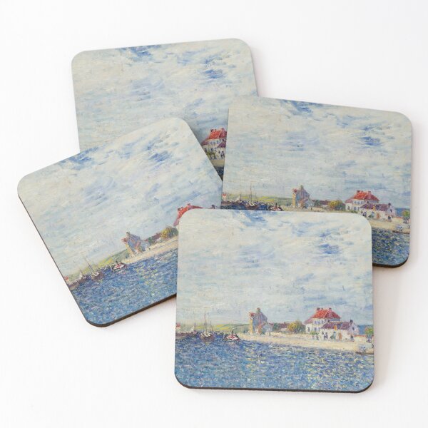 Item preview, The Banks of the Loing in Saint-Mammès - Alfred Sisley designed and sold by CJET.