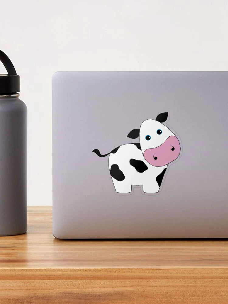 Black White Stickers, Stickers Laptop Cows