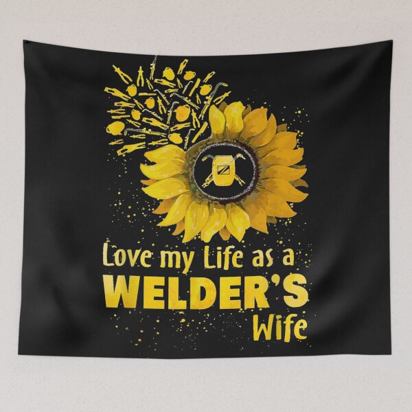 Item preview, Love My Life As A Welders Wife  designed and sold by GeniusDesignArt.