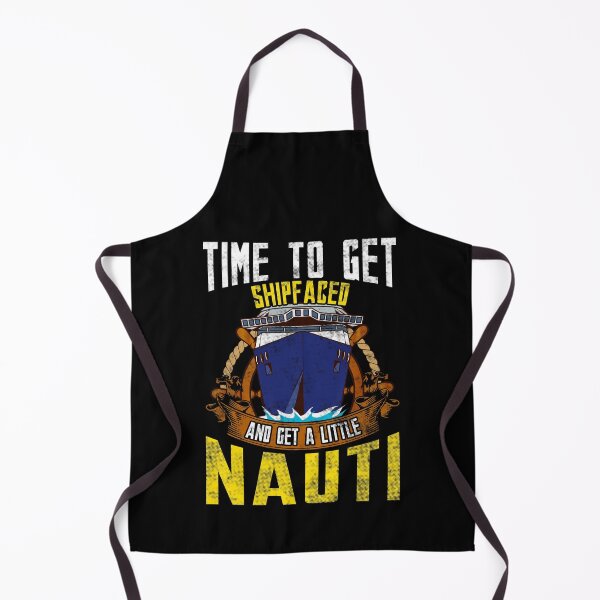 Aperçu de l'œuvre Il est temps de faire face au navire et d'obtenir un petit bateau Nauti créée et vendue par perfectpresents.
