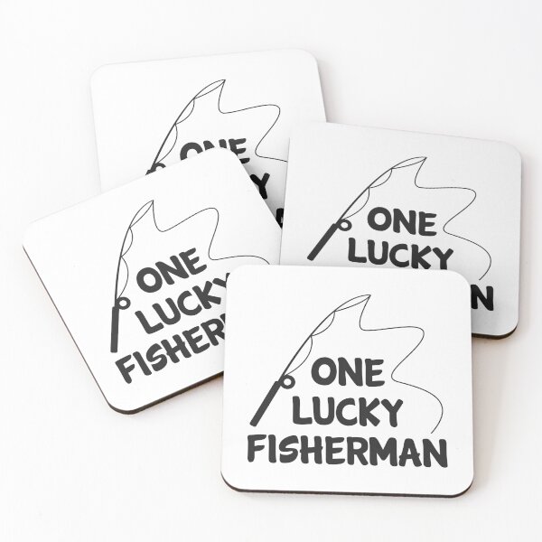 Item preview, Fishing Couple One Lucky Fisherman Funny Gift designed and sold by haselshirt.