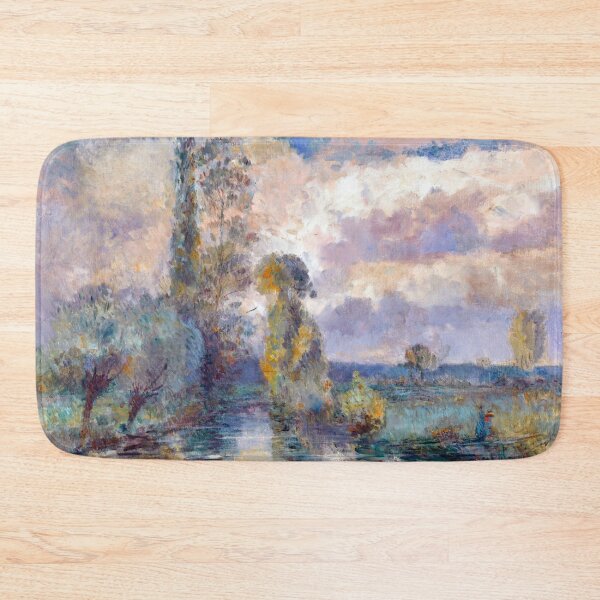 Item preview, The Borders of the Iton in Hondouville - Albert Lebourg - 1905 designed and sold by CJET.