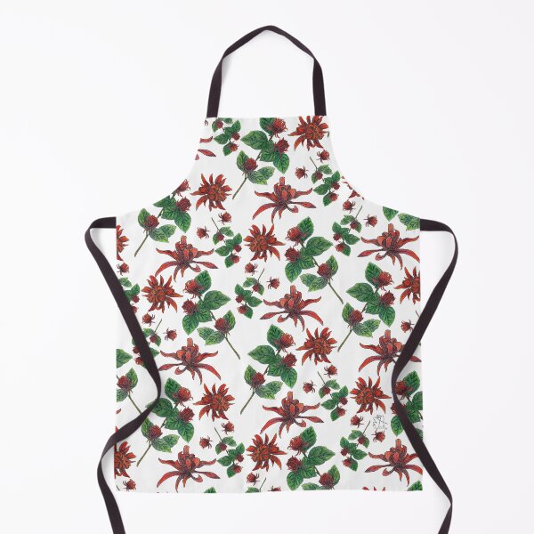 Item preview, Pattern Carolina Allspice Flowers designed and sold by AprilOnMay.