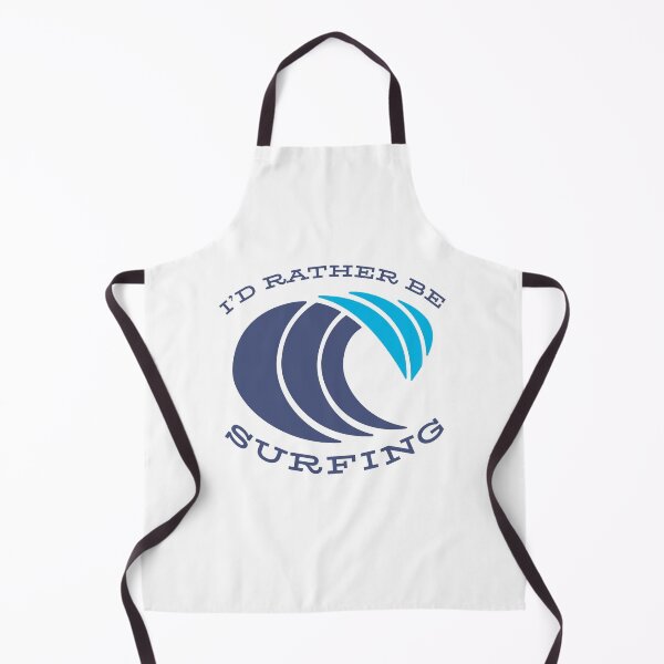 Item preview, Surf Life Quote I'd Rather Be Surfing Wave Surfer Love Beach design designed and sold by CreatedByHeidi.