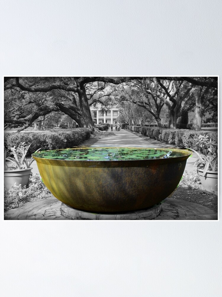 "Oak Alley Plantation Sugar Cane Kettle" Poster for Sale by anitahiltz