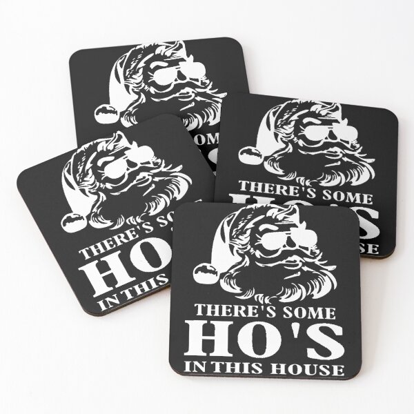 Item preview,  There's Some Hos In The House Christmas,ho hos in holiday T-shirts designed and sold by Trendy Shirt.