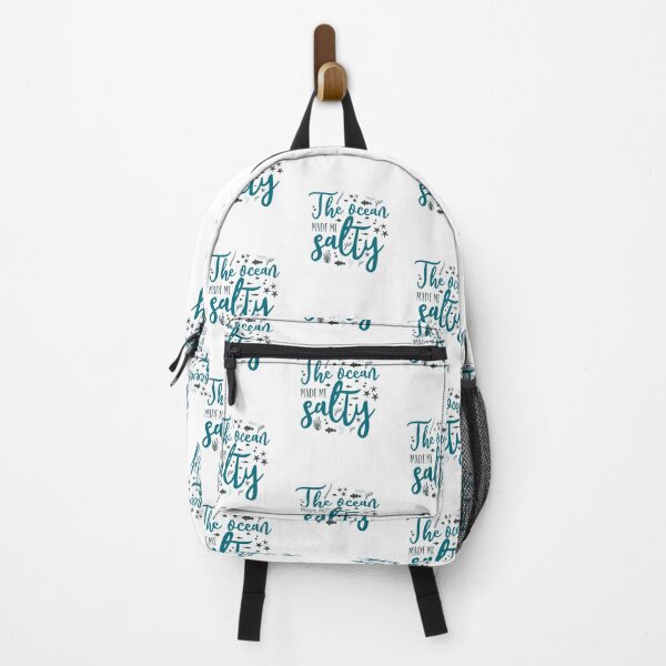 Item preview, Ocean Quote Love Funny Salty Beach Vacation Sea Pun Summer design designed and sold by CreatedByHeidi.