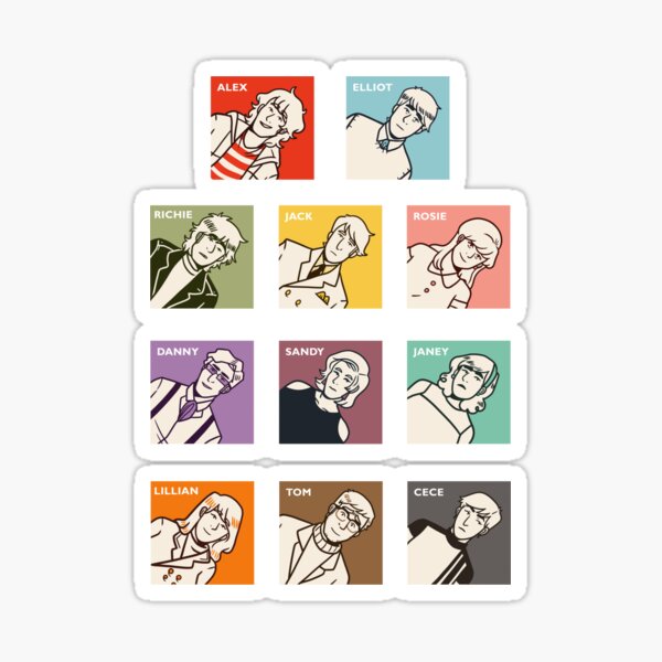 Stereophonic Full Sticker Set Sticker