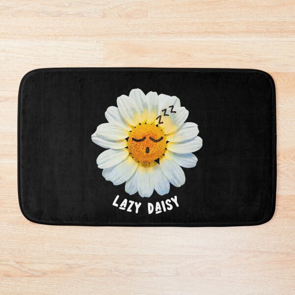 Item preview, Lazy Daisy Sleepy Flower Doodle designed and sold by TheBearandBunny.