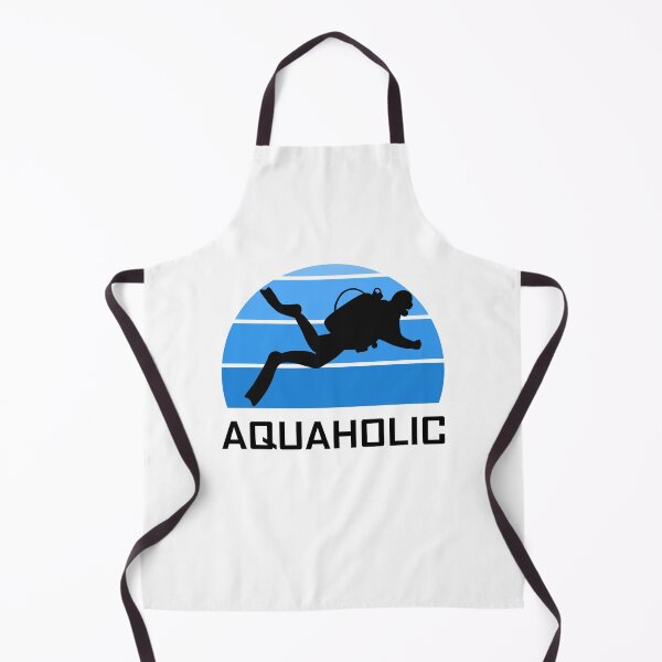 Item preview, Aquaholic Scuba Diver Funny Love Diving Ocean Water Dive designed and sold by CreatedByHeidi.