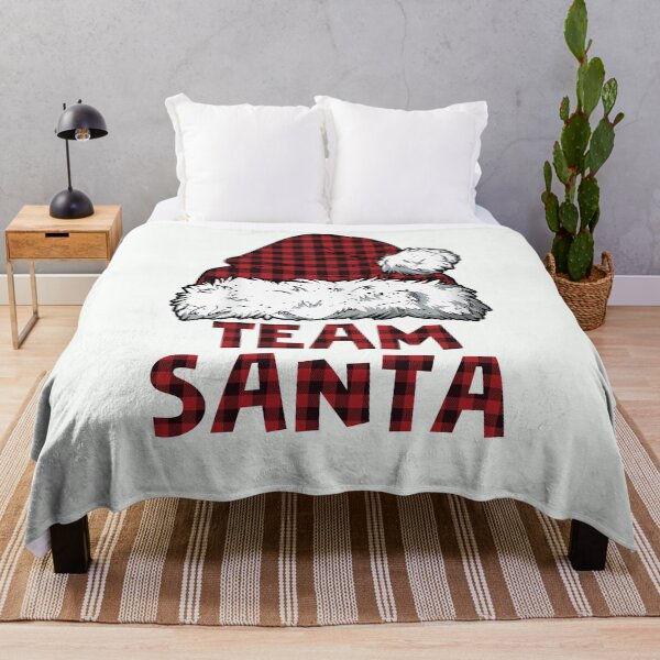 Item preview, Team Santa T-Shirt Funny Christmas Red Plaid Gift designed and sold by DennisVon.
