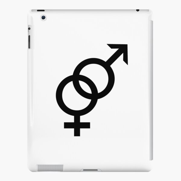 Gender Equality Sign, Heterosexual Symbol, ⚤ iPad Snap Case