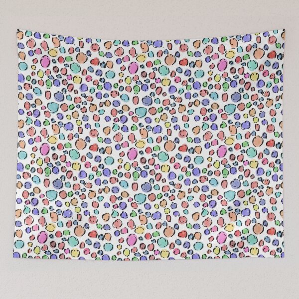 Item preview, Colorful leopard pattern designed and sold by myinkcolour.