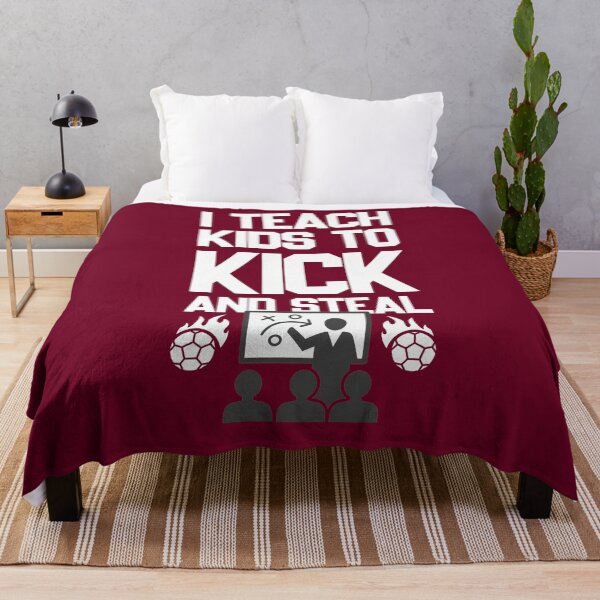 Item preview, I Teach Kids To Kick And Steal | Football Coach Trainer Soccer Gift designed and sold by trendo.