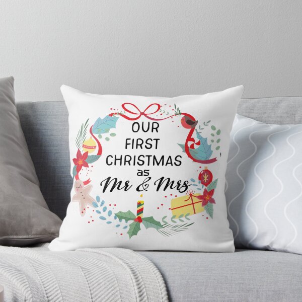 Item preview, Our First Christmas As Mr & Mrs designed and sold by BlossomSky.