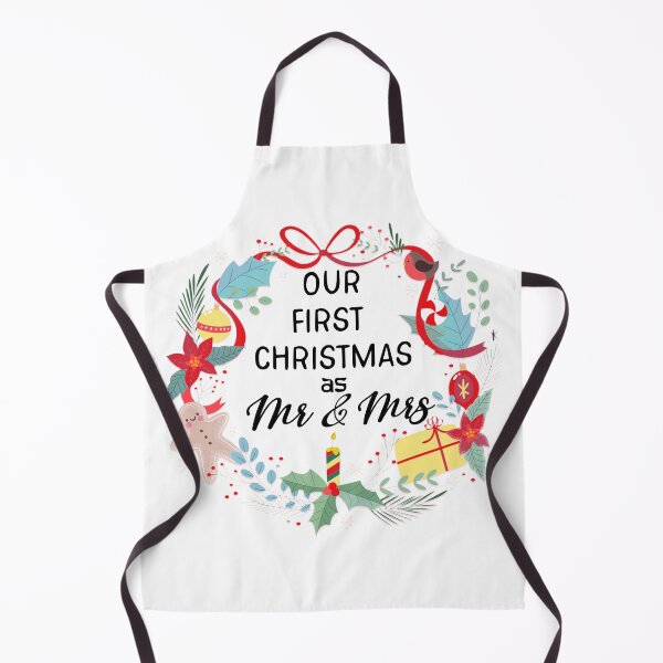 Item preview, Our First Christmas As Mr & Mrs designed and sold by BlossomSky.