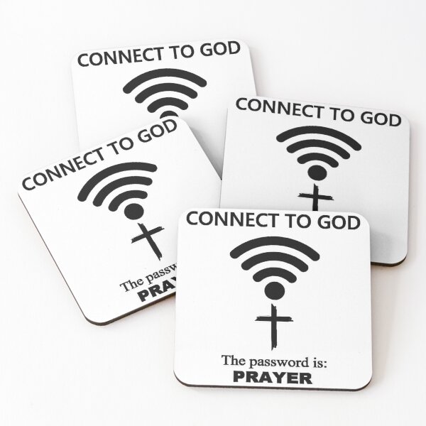 Item preview, connect to god the password is prayer designed and sold by AmeliaWilkDes.