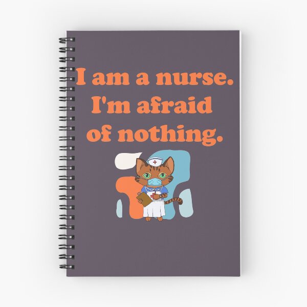 Item preview, I am a Nurse, I am Afraid Of Nothing designed and sold by Chubuter.
