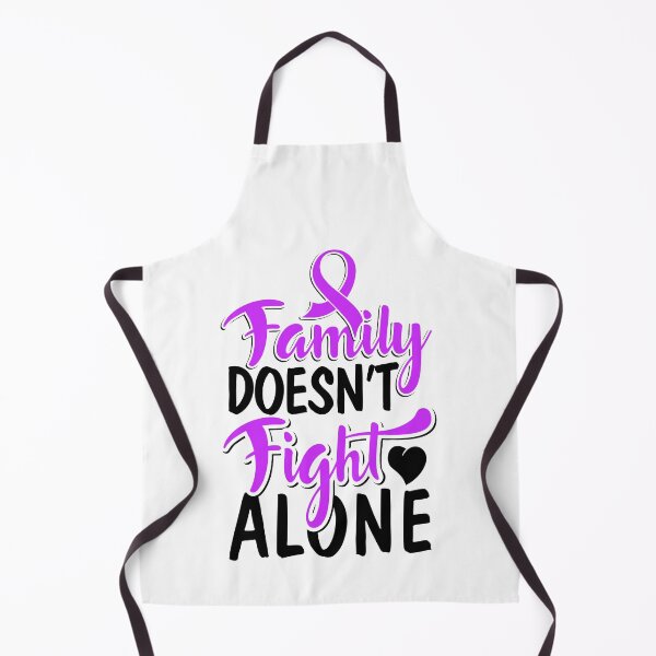 Item preview, Pancreatic Cancer Awareness Ribbon Purple Family Support design designed and sold by CreatedByHeidi.