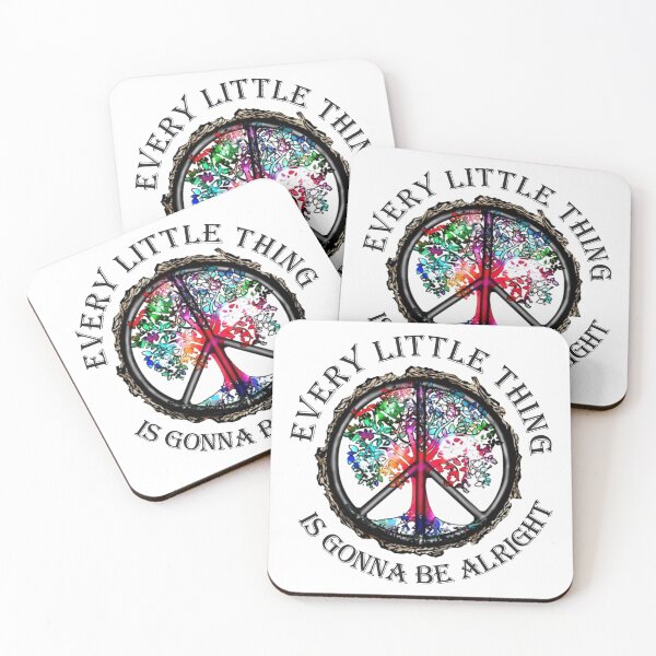 Item preview, Hippie Every Little Thing Is Gonna Be Alright designed and sold by AmeliaWilkDes.